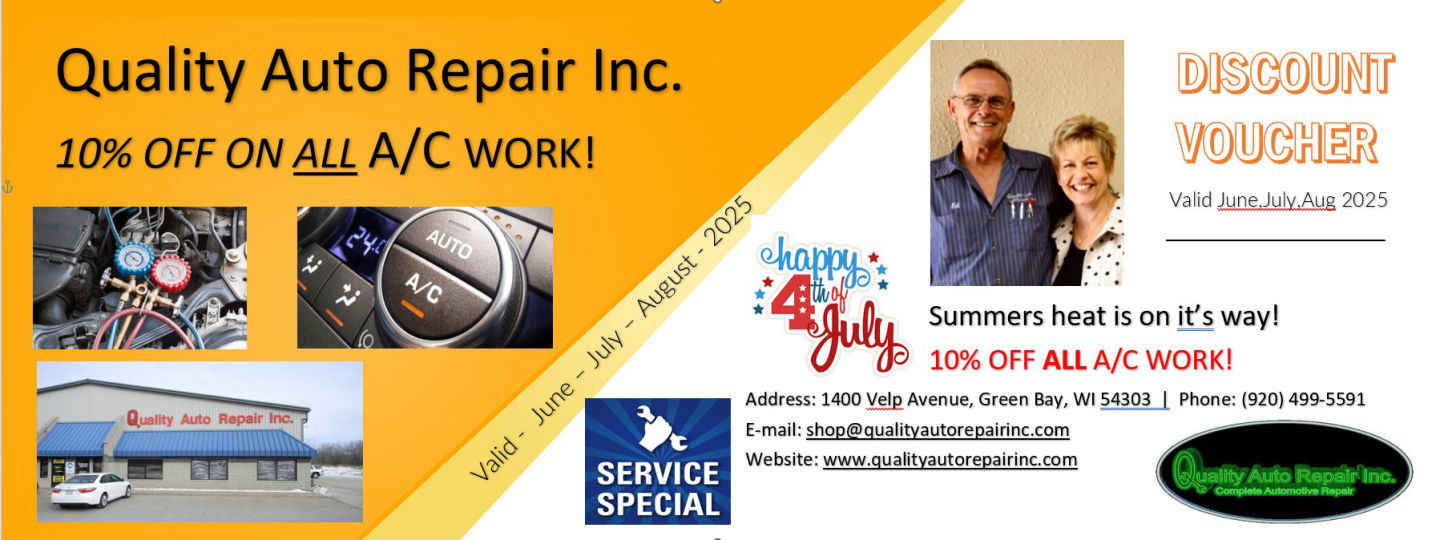 10% Off on Shocks & Struts - Parts Only