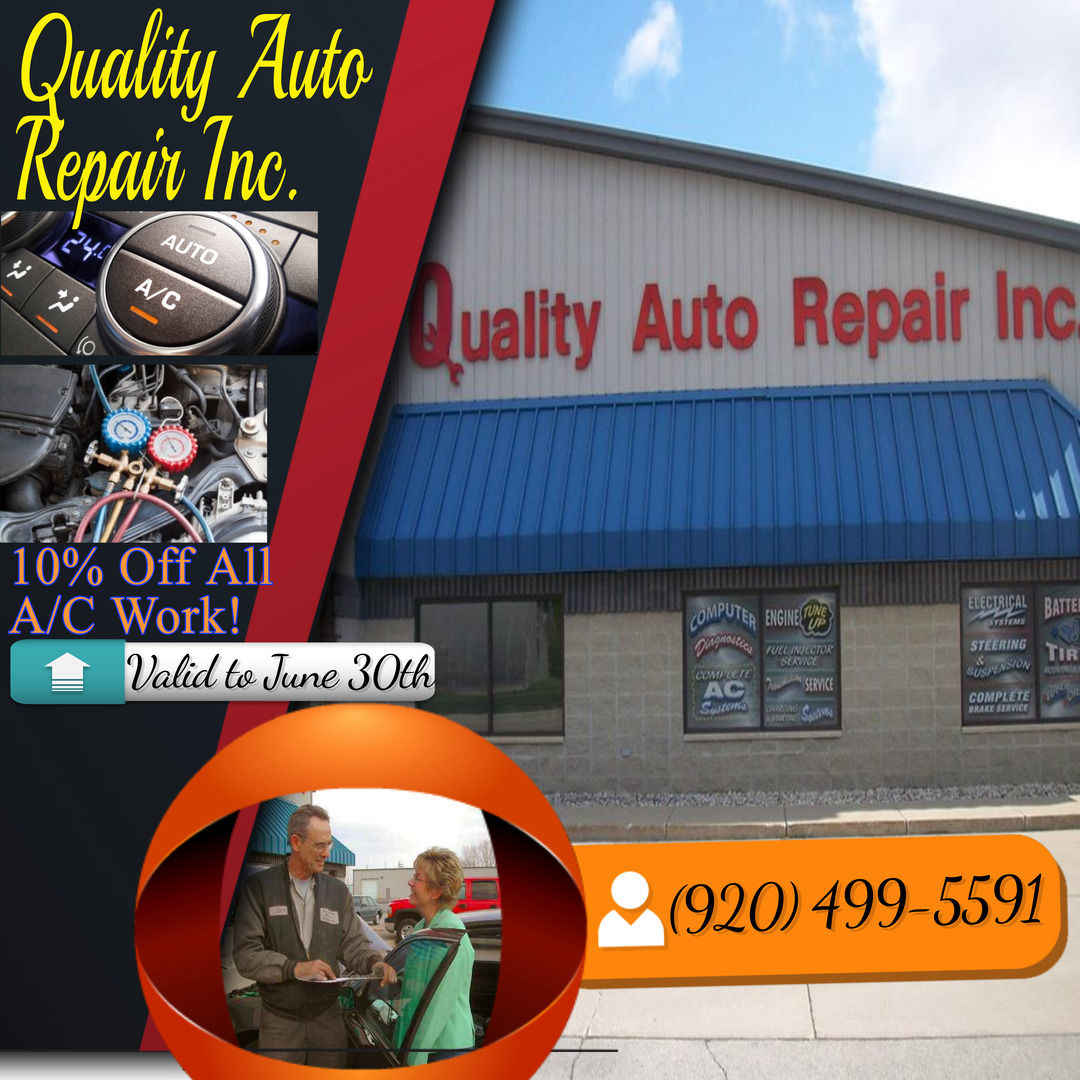 10% OFF On All A/C Work!